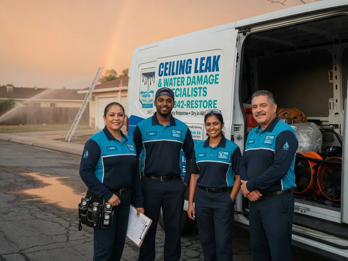 Ceiling Leak Cleanup company in Freeport, TX